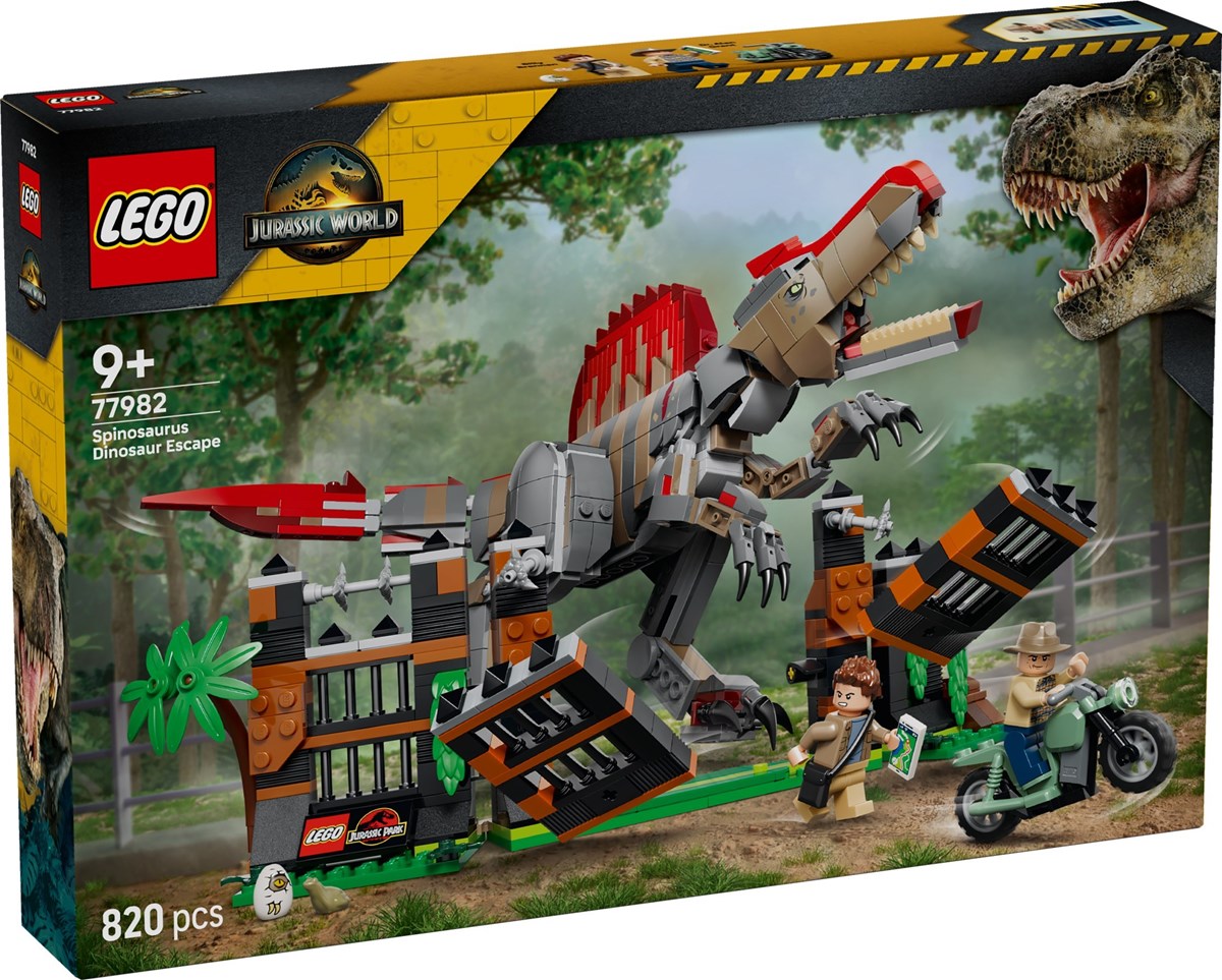 77982 Jurassic World Ucieczka spinozaura