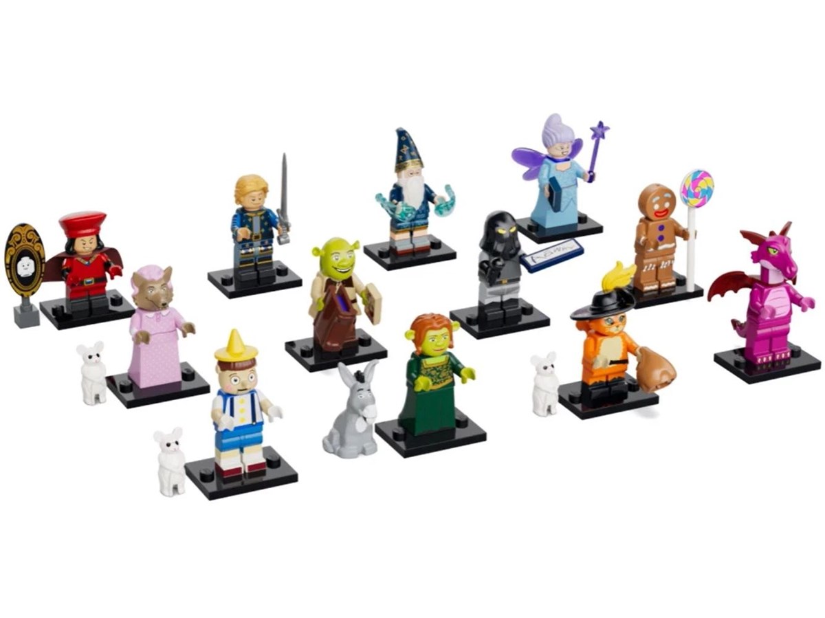71053 Minifigures Seria Shrek - komplet 12 figurek