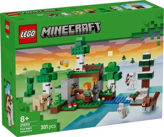 21593 Minecraft Przetrwanie pierwszej nocy