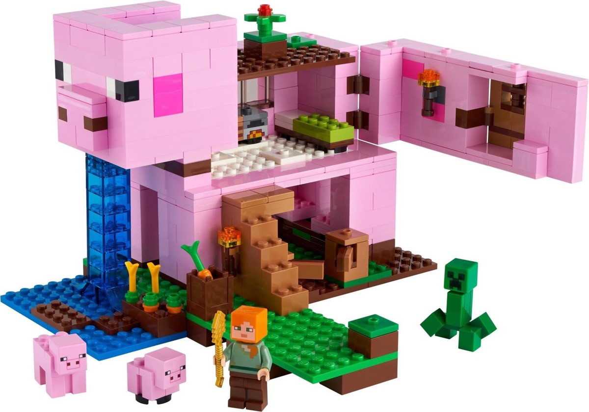 21170 Minecraft Dom w kształcie świni