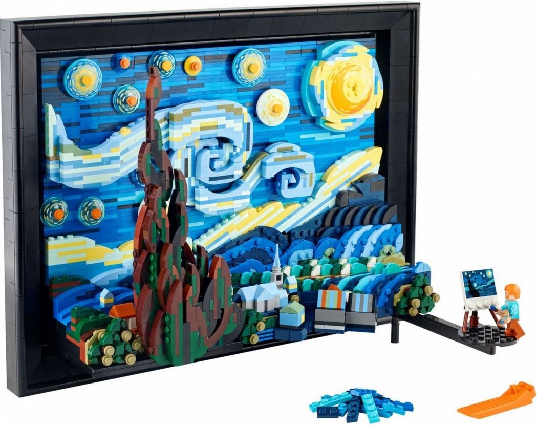 21333 Ideas „Gwiaździsta noc” Vincenta van Gogha