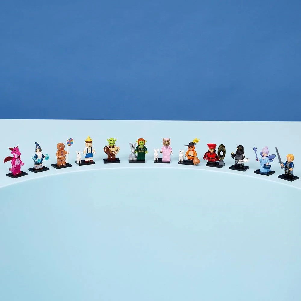 71053 Minifigures Seria Shrek - komplet 12 figurek