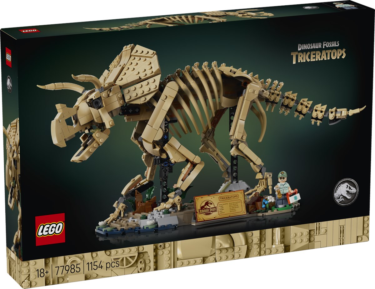 77985 Jurassic World Szkielety: Triceratops