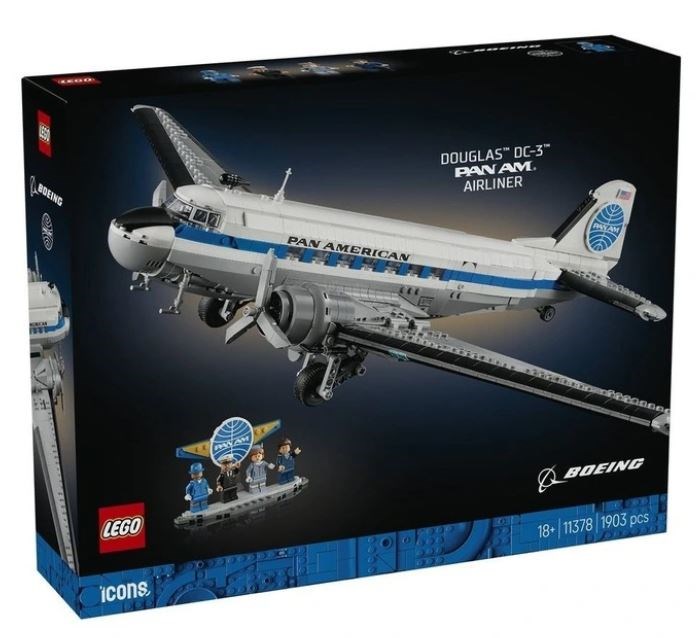 11378 ICONS Samolot Douglas™ DC-3™ PAN AM®