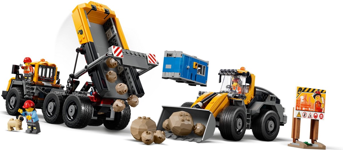 60494 CITY Wywrotka i ładowarka czołowa