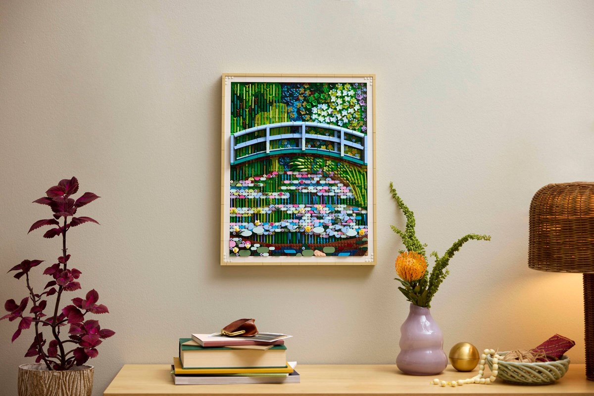 31220 Art Claude Monet Most nad stawem z liliami