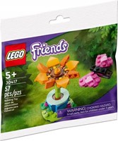 30417 Friends Ogrodowy kwiat i motyl - folia