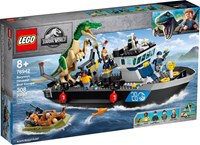 76942 Jurassic World Barionyks i ucieczka łodzią