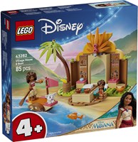 43282 Disney Vaiana Wiejska chatka i łódź