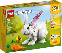 31133 Creator Biały królik