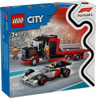 60493 City Ciężarówka z bolidem Audi F1®