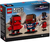 40668 BrickHeadz Kapitan Ameryka i Czerwony Hulk