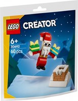 30692 Creator Święty Mikołaj i świąteczny komin