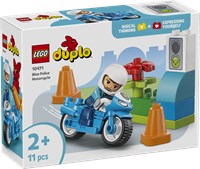 10471 DUPLO Niebieski motocykl policyjny
