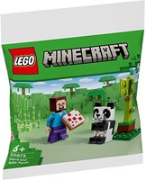 30672 Minecraft Steve i mała panda - folia