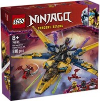 71833 NINJAGO Ras i burzowy superodrzutowiec Arina