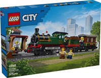 60511 City Retro pociąg z lokomotywą parową